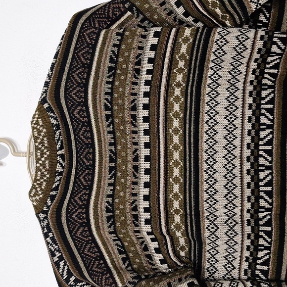 1990's Protege Collection By Tag Men's Coogi Inspired Cosby Style Sweater Size L - Picture 10 of 12